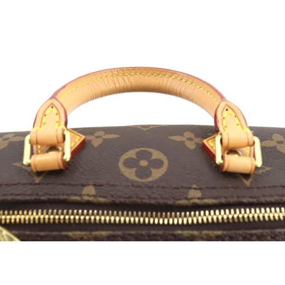 Louis Vuitton Monogram Nano Speedy 2way Hand Shoulder Bag M61252 - Picture 8 of 9